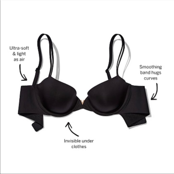 Victorias Secret purple satin perfect coverage seamless underwire bra - Picture 9 of 9